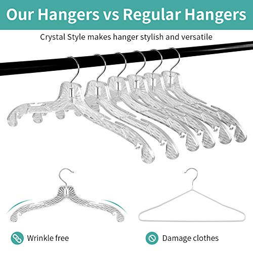 Acrylic Clothes Hangers, Clear Acrylic Hangers