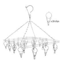 Cargue la imagen en el visor de la galería, Perfecasa Perchas para Ropa con 20 Clips