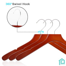 Load image into Gallery viewer, Perfecasa Cherry Coat Hangers 10 Pack