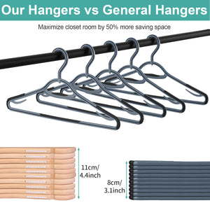 Space-saving Foldable Multi Clothes Hanger, Closet, Style Degree