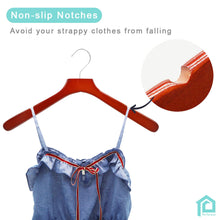 Load image into Gallery viewer, Perfecasa Cherry Coat Hangers 10 Pack