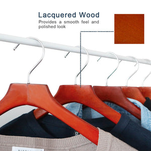 Perfecasa Cherry Coat Hangers 10 Pack