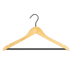 Perfecasa Perchas De Madera Natural Paquete De 20 Ganchos Mejorados