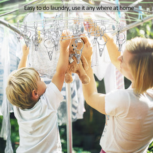 Perfecasa Laundry Hangers with 20 Clips