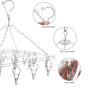 Perfecasa Perchas para Ropa con 20 Clips