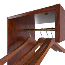 Load image into Gallery viewer, Perfecasa Cherry Wall Mounted Coat Rack